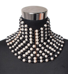 Multi-layered Pearl Sexy Short Necklace Necklace Necklace